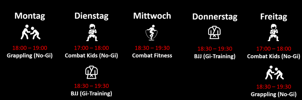 Combat Gym Waldkirch trainingsplanweb